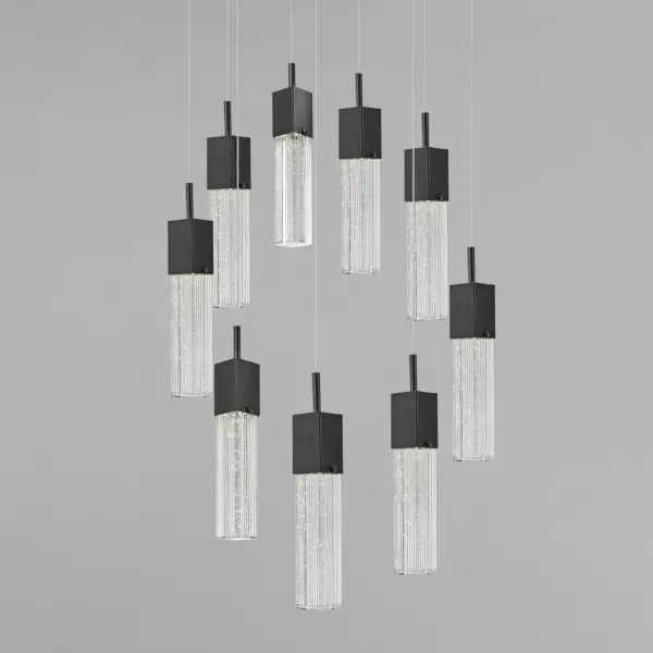 Fizz III 9-Light LED Multi-Light Pendant - Image 3