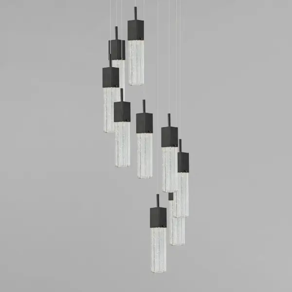 Fizz III 9-Light LED Multi-Light Pendant - Image 4