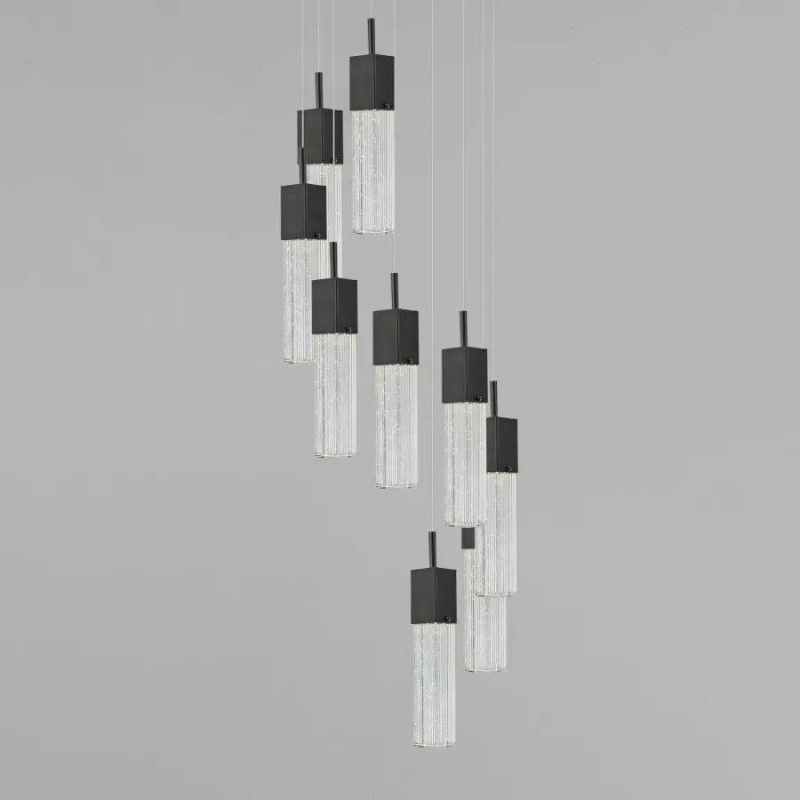 Fizz III 9-Light LED Multi-Light Pendant - Image 4