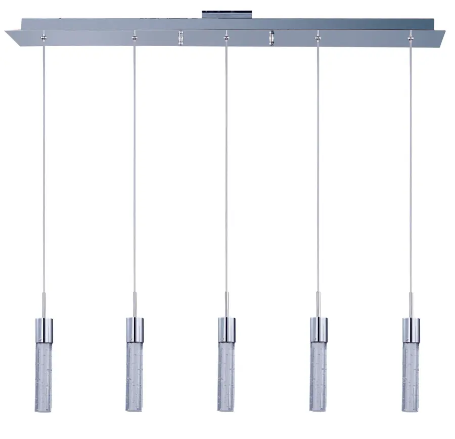 Fizz IV 5-Light LED Linear Pendant - Image 1
