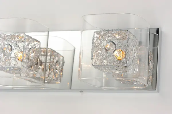 Gem 4-Light Bath Vanity in Polished Chrome - Image 3