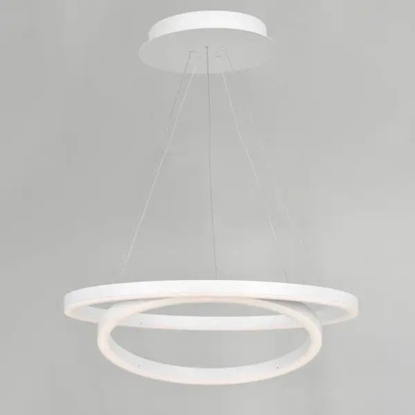 Cirque Single Pendant Light in Matte White - Image 3