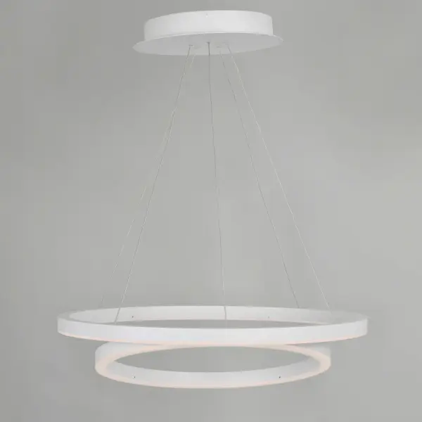 Cirque Single Pendant Light in Matte White - Image 4