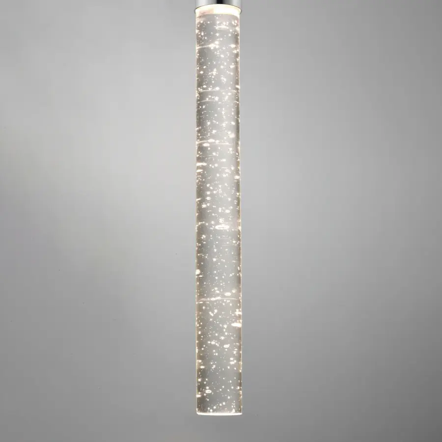 Big Fizz Single LED Pendant in Polished Chrome - Image 4