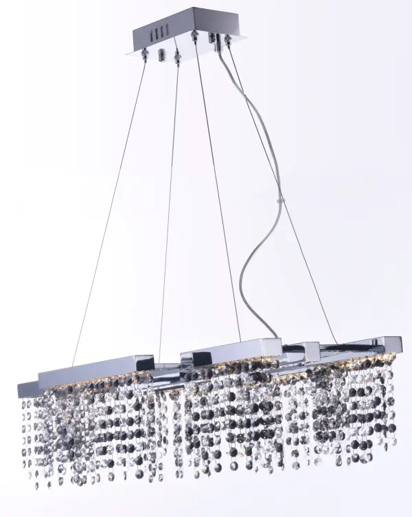 Elegant Crystal Pendant with Sparkling Night Sky Design - Image 3