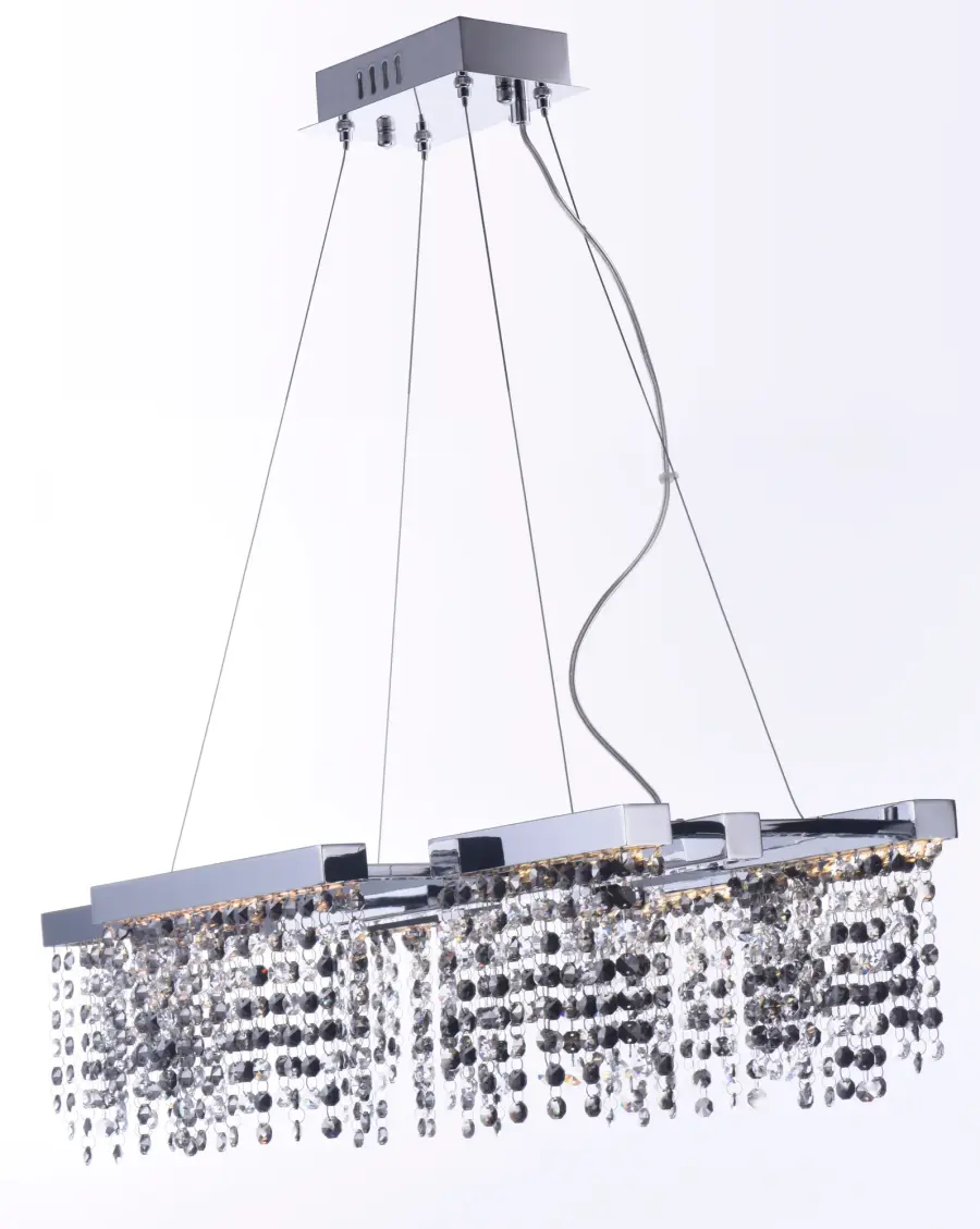 Elegant Crystal Pendant with Sparkling Night Sky Design - Image 3