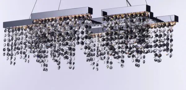 Elegant Crystal Pendant with Sparkling Night Sky Design - Image 4