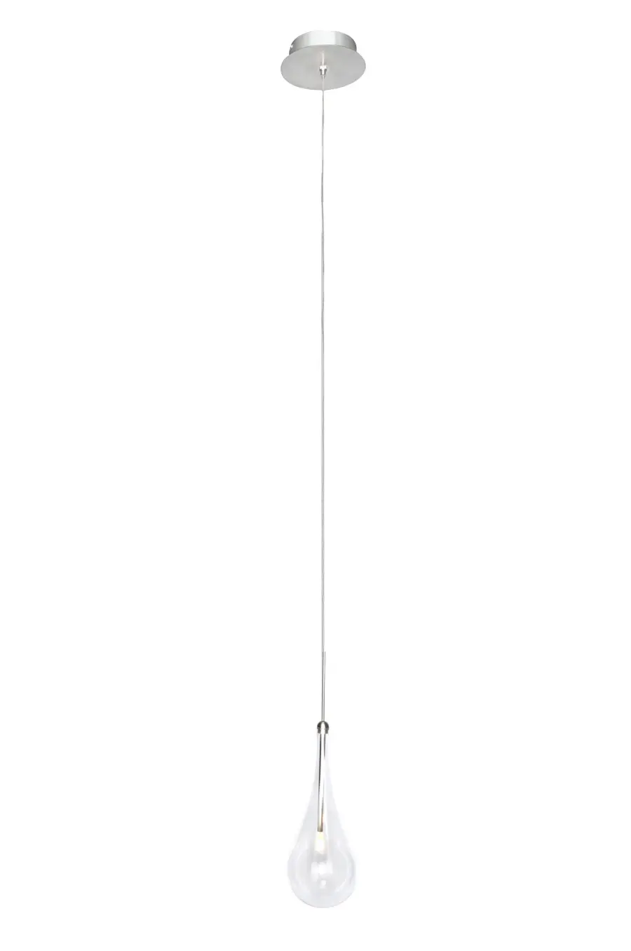 Larmes LED Single Pendant in Polished Chrome - Image 1
