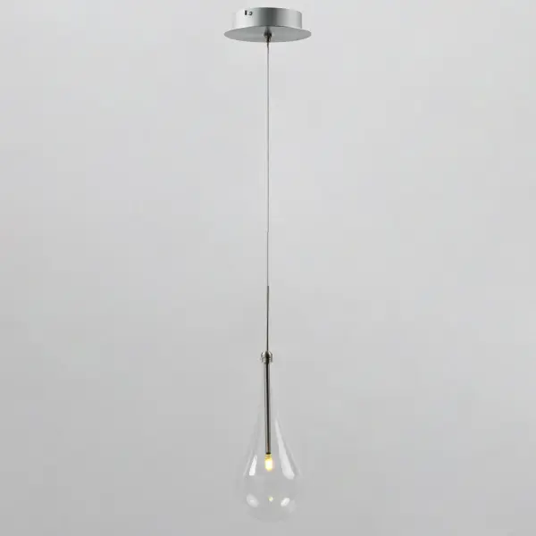 Larmes LED Single Pendant in Polished Chrome - Image 2