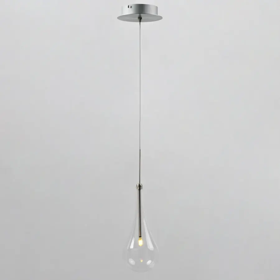Larmes LED Single Pendant in Polished Chrome - Image 2