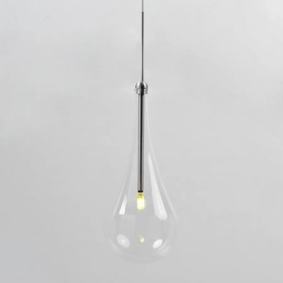 Larmes LED Single Pendant in Polished Chrome - Image 4
