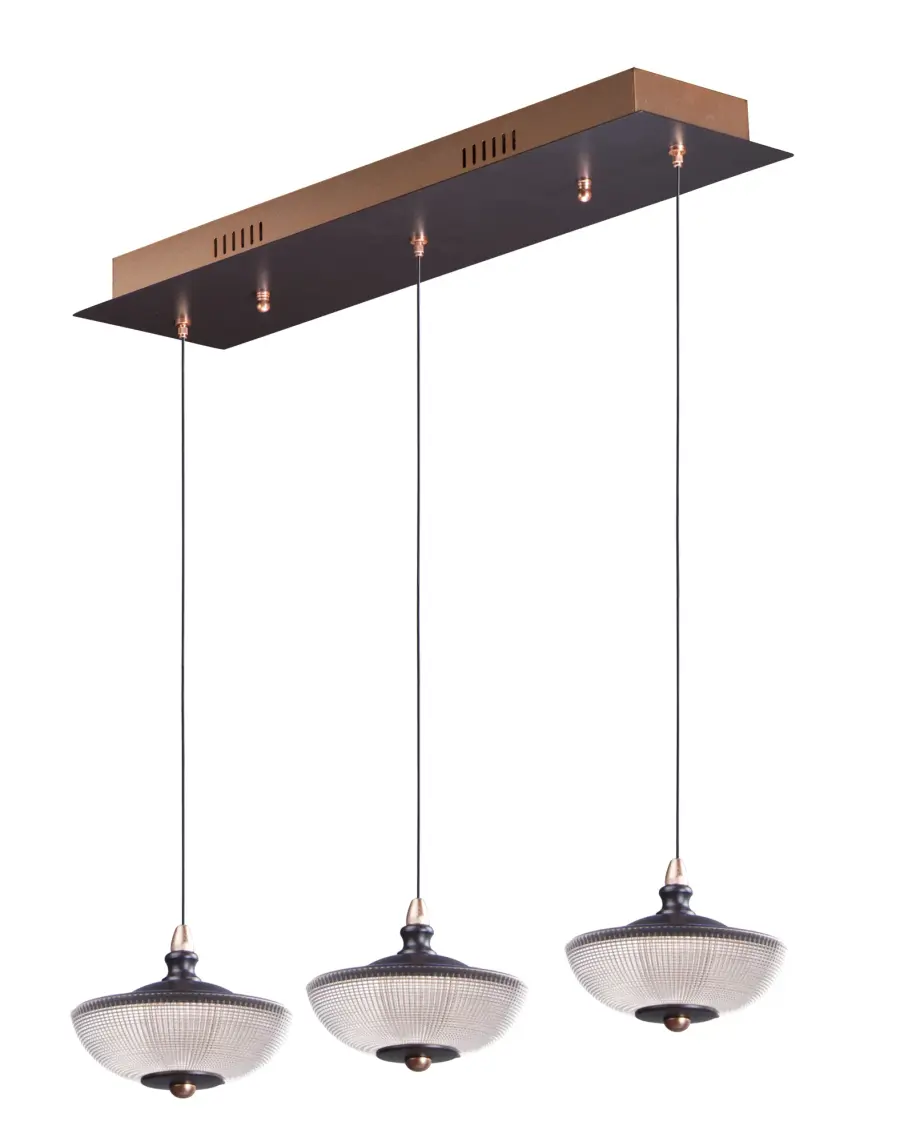 Bella 3-Light Linear LED Pendant - Image 1
