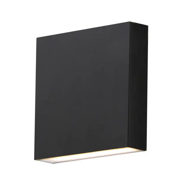 Brik 6.25" LED Outdoor Wall Sconce in Black - Image 1