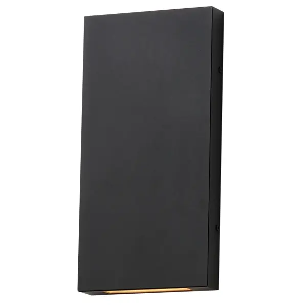 The Brik wall sconce combines contemporary design with practical functionality. Its low-profile aluminum construction delivers 1490 lumens of warm LED light in both up and down directions, making it ideal for residential and commercial spaces.