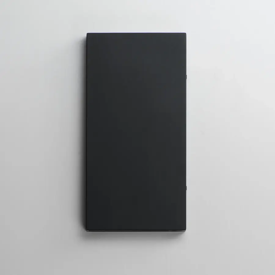 Brik 14" LED Outdoor Wall Sconce in Black - Image 2