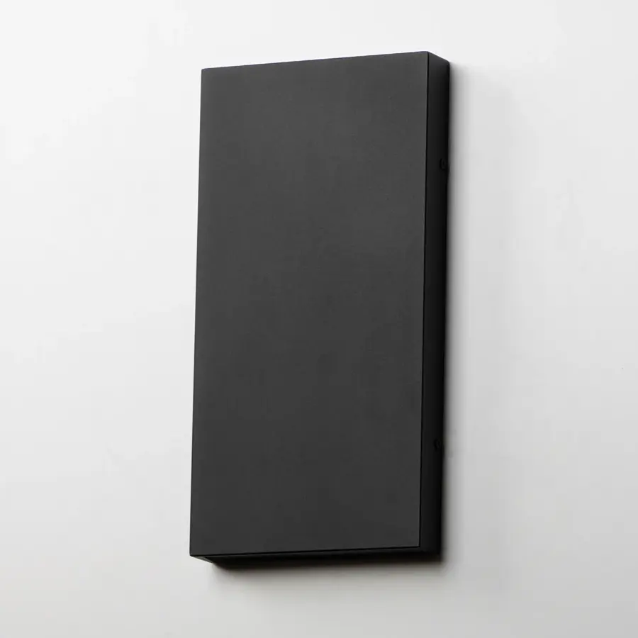Brik 14" LED Outdoor Wall Sconce in Black - Image 4