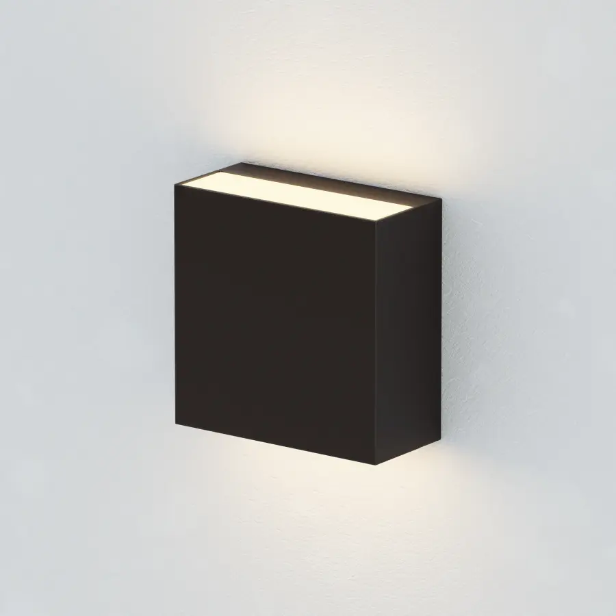 Cubed 5.5" 2-Light LED Outdoor Wall Sconce - Image 3