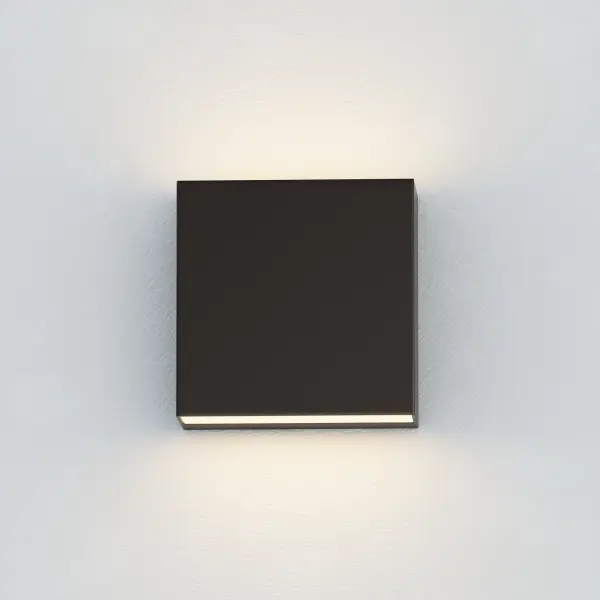 Cubed 5.5" 2-Light LED Outdoor Wall Sconce - Image 4