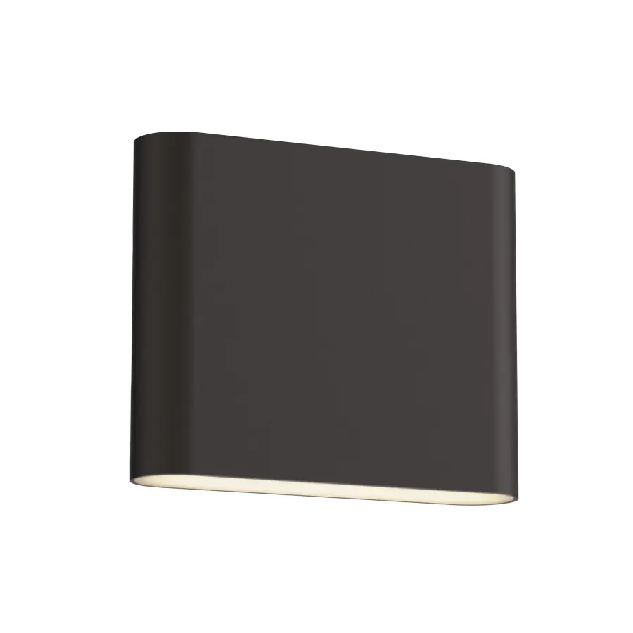 Spartan 6" LED Wall Sconce in Architectural Bronze
