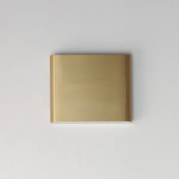 Spartan Natural Aged Brass Wall Sconce - Image 2