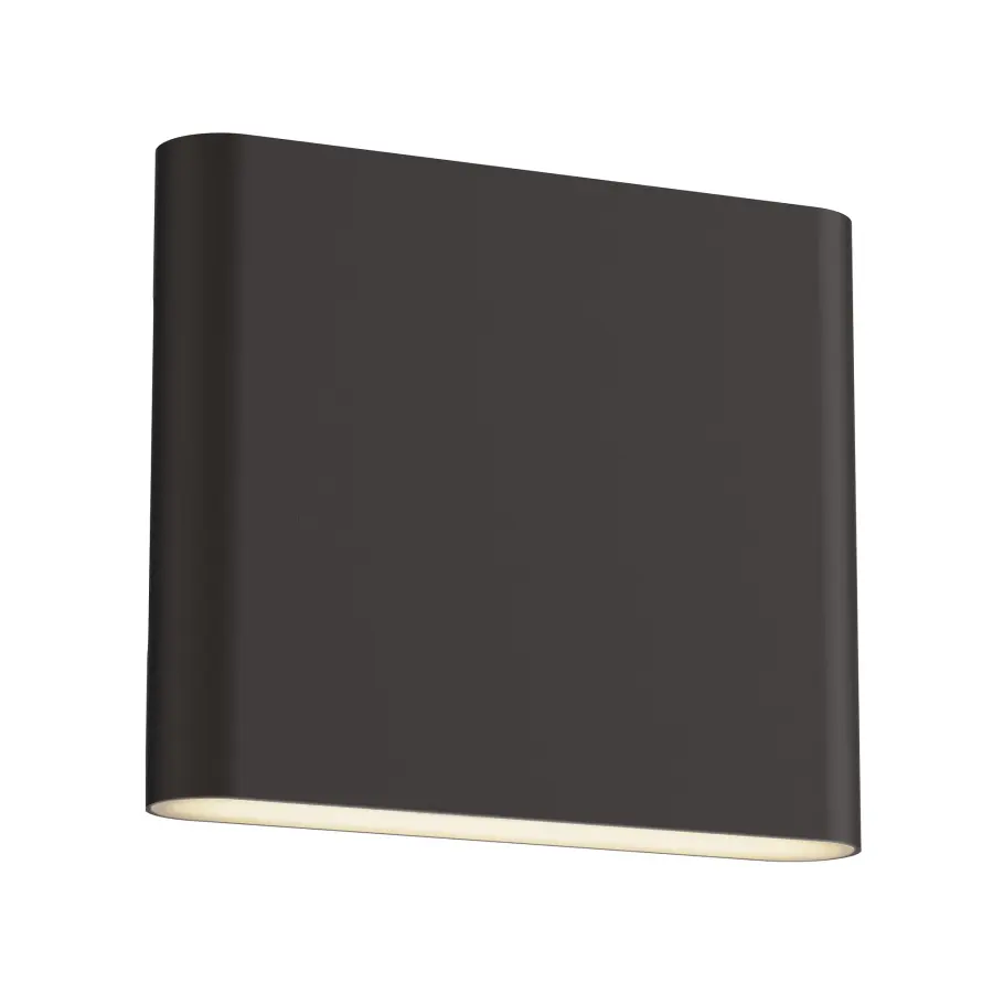 Spartan 7.75" LED Wall Sconce in Architectural Bronze