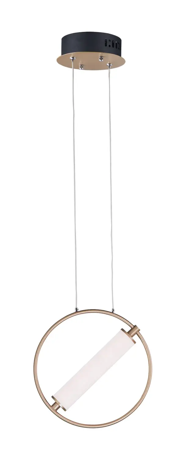 Bold Two-Tone Design with Soft, Even LED Illumination - Image 1