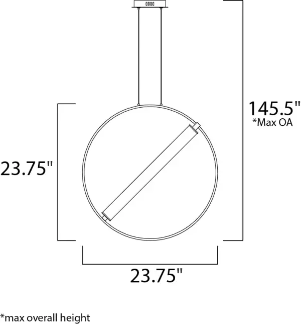 Bold Two-Tone Design with Soft, Even LED Illumination - Image 5