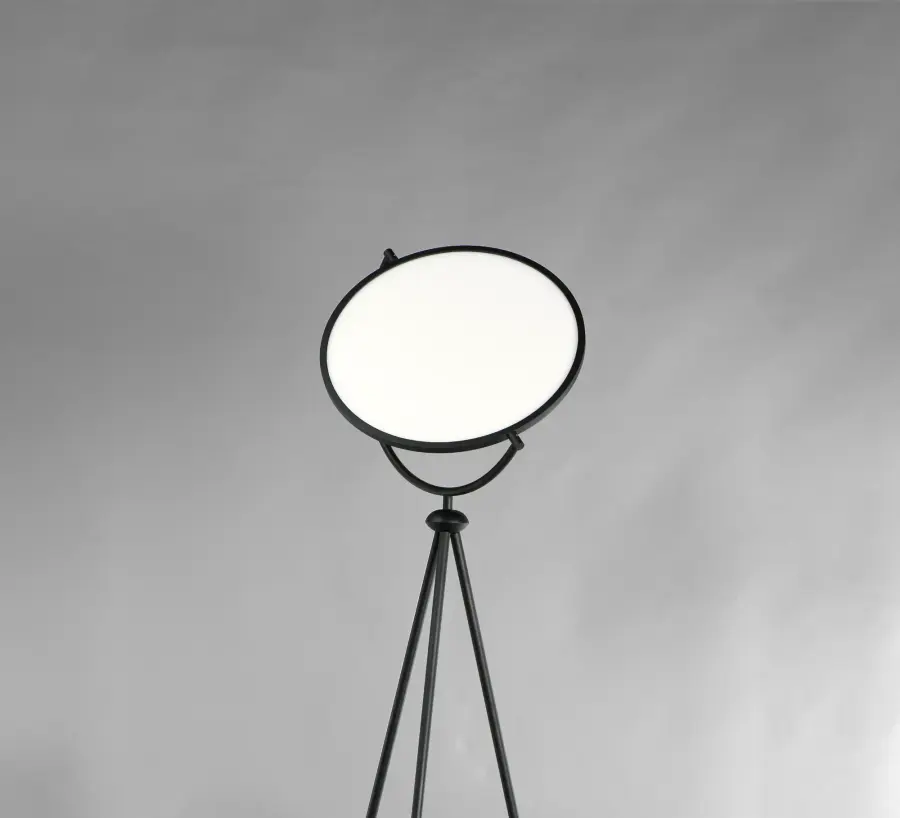 Paddle LED Floor Lamp in Black - Image 4