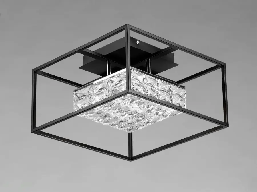 Zephyr LED Flush Mount in Black - Image 2
