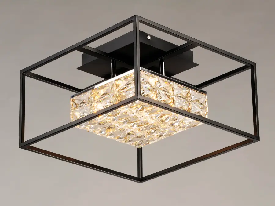 Zephyr LED Flush Mount in Black - Image 4