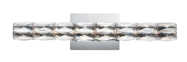 Zephyr 24" LED Bath Vanity Light in Polished Chrome - Image 1