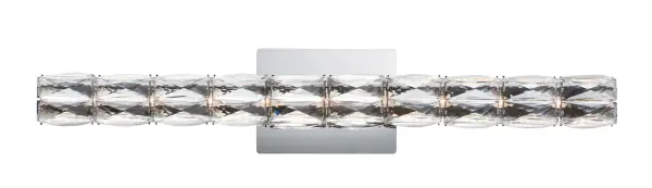 Zephyr 30" LED Bath Vanity Light in Polished Chrome - Image 1