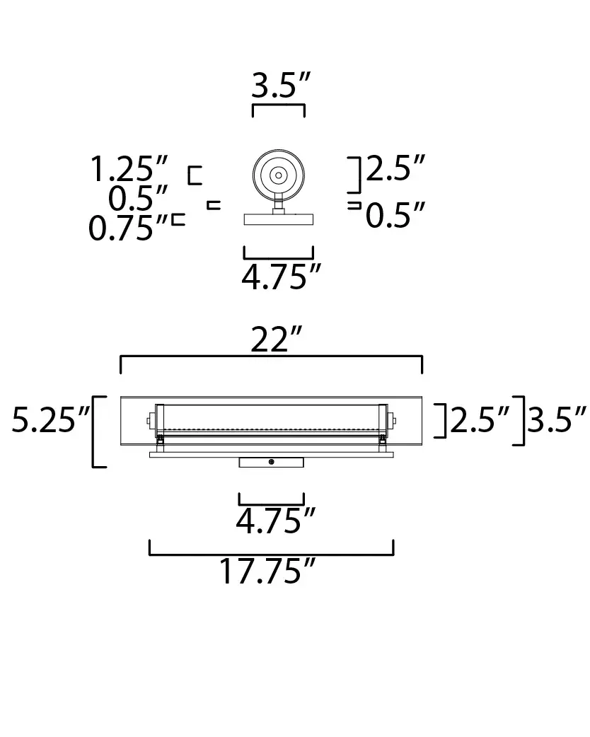 Centrum 24" LED Bath Vanity Light - Image 5