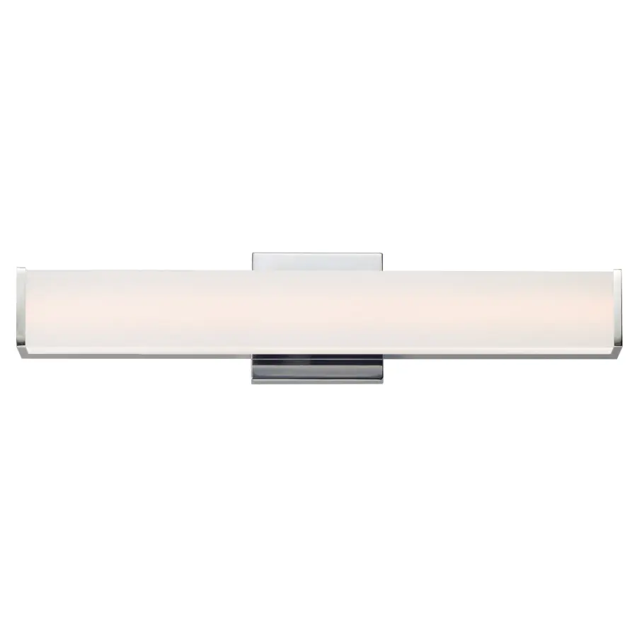 Baritone 24" LED Bath Vanity Light in Polished Chrome - Image 1