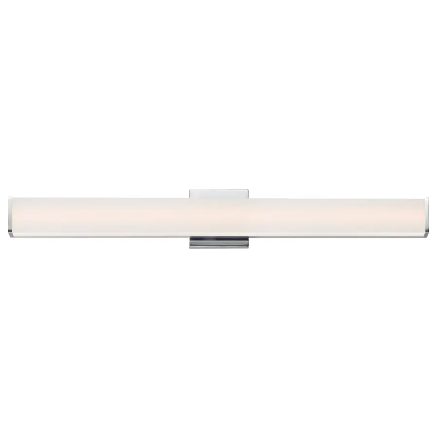 Baritone 36" LED Bath Vanity Light in Polished Chrome - Image 1