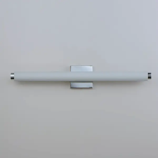 The Soprano LED bath vanity combines sleek contemporary design with practical functionality. Its adjustable color temperature feature allows you to customize lighting from warm 2700K to daylight 5000K, making it perfect for various bathroom tasks. - alternate view