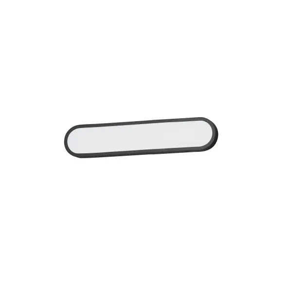 Latitude 24" LED Bath Vanity Sconce in Black - Image 1