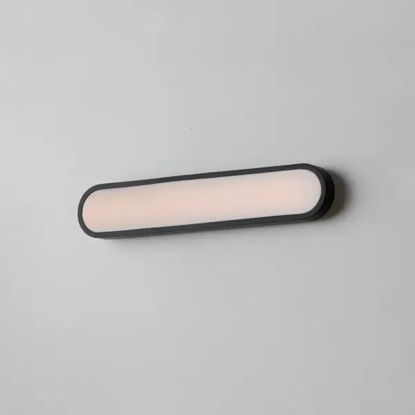 Latitude 24" LED Bath Vanity Sconce in Black - Image 3