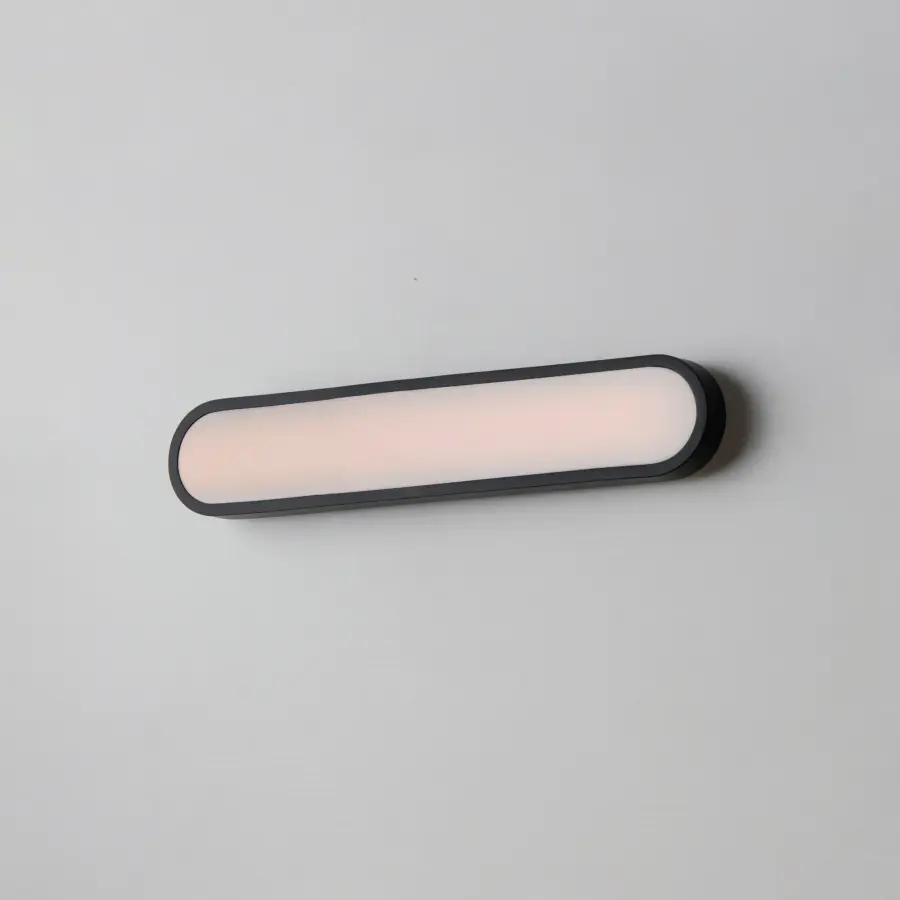 Latitude 24" LED Bath Vanity Sconce in Black - Image 3