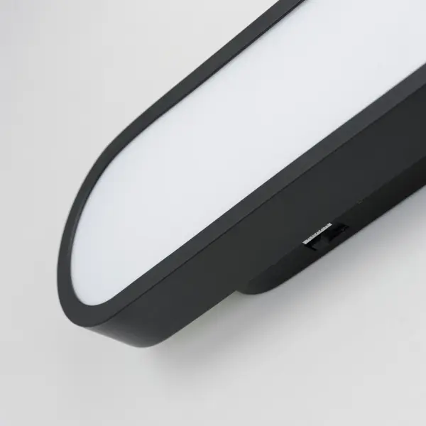 Latitude 24" LED Bath Vanity Sconce in Black - Image 4