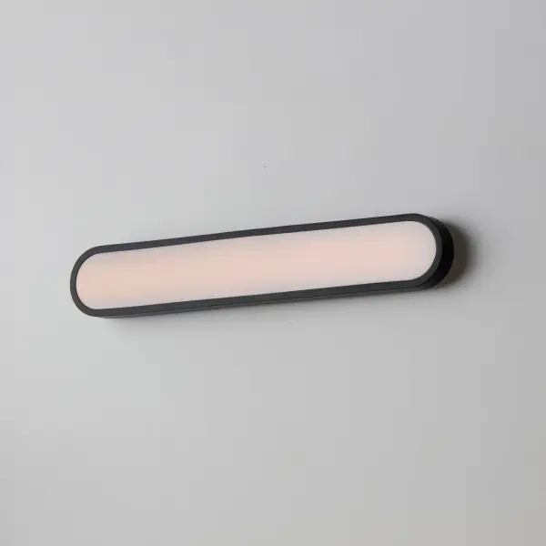 Latitude 30" LED Bath Vanity Sconce in Black - Image 3