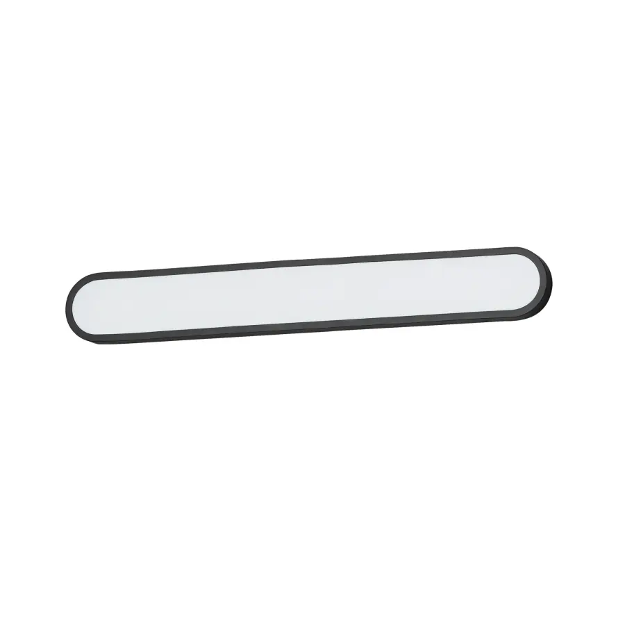 Latitude 36" LED Bath Vanity Sconce in Black - Image 1