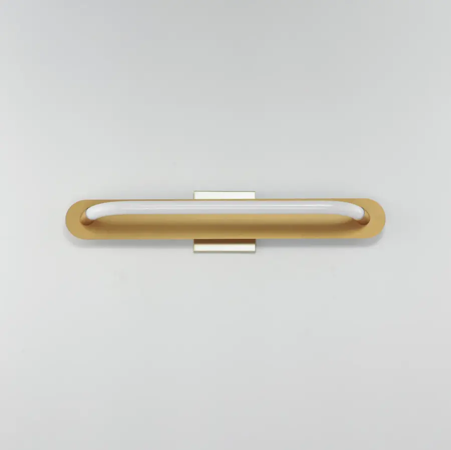 Loop 24" LED Wall Sconce in Gold - Image 3