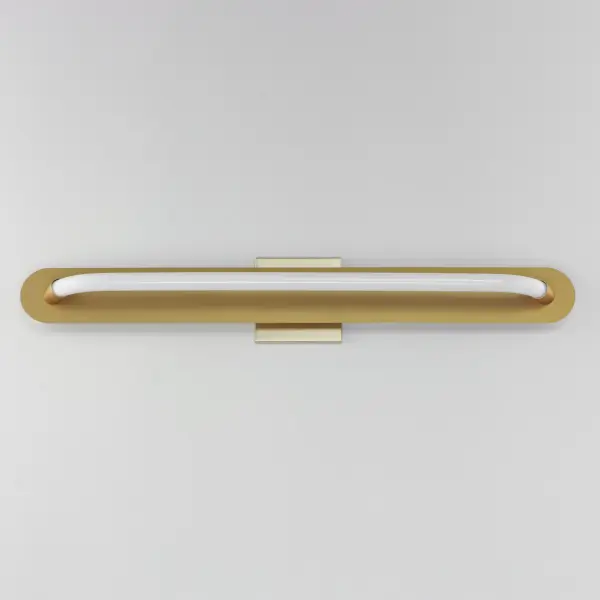 Sleek Modern LED Wall Sconce with Continuous Loop Design - Image 3