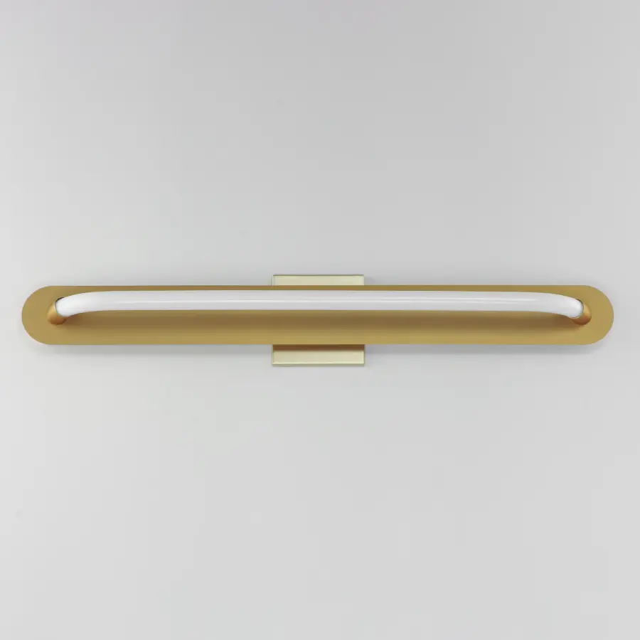 Sleek Modern LED Wall Sconce with Continuous Loop Design - Image 3