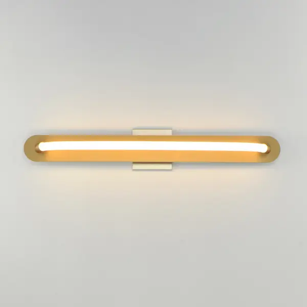 Sleek Modern LED Wall Sconce with Continuous Loop Design - Image 4