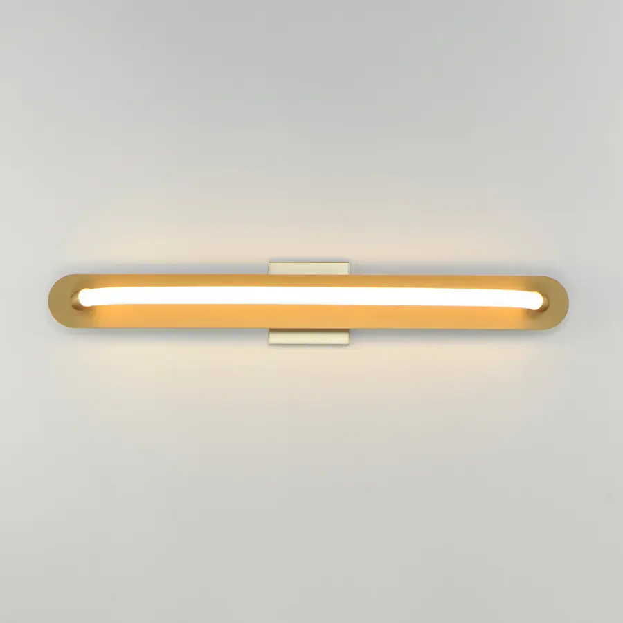 Sleek Modern LED Wall Sconce with Continuous Loop Design - Image 4