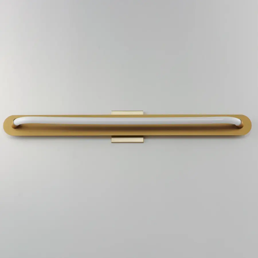 Sleek 36" LED Loop Design with Warm Contemporary Elegance - Image 3