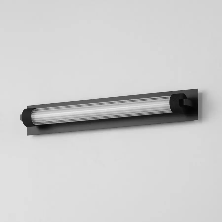 Doric 18" LED Wall Sconce in Matte Black - Image 4