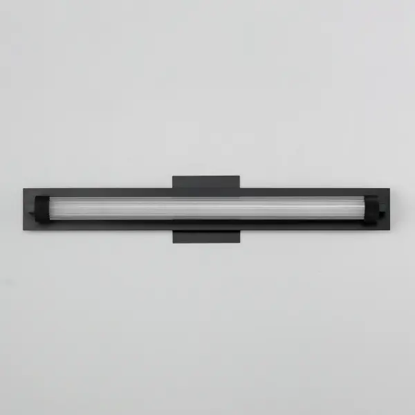 Doric 24" LED Bath Sconce in Matte Black - Image 3